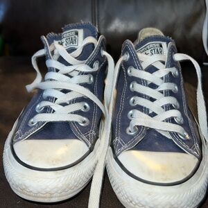 Blue converse